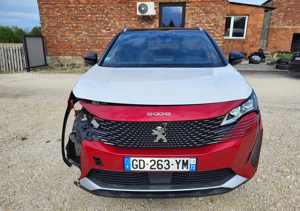 Peugeot 5008 cena 86900 przebieg: 16000, rok produkcji 2021 z Kłobuck małe 742